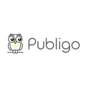 Logo Publigo – klient agencji Moonwise